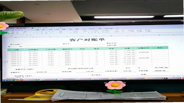 印刷无忧 对账单 导出 教程