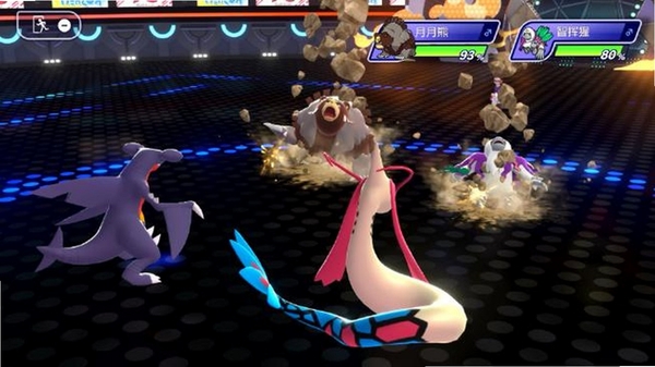 Pokémon Champions 排位赛对战画面