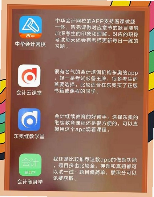 中级会计考试运行截图