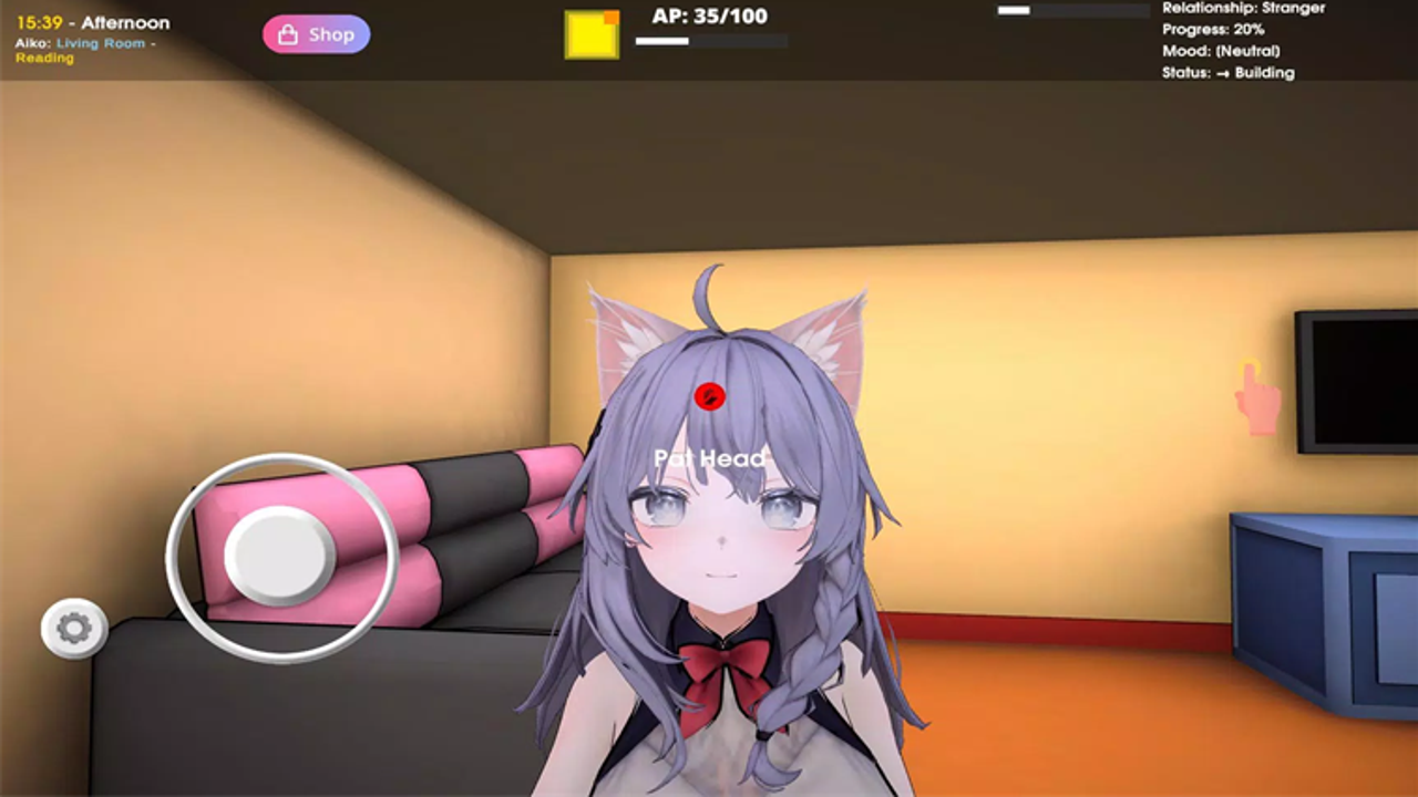 AIKO AI Girlfriend 3D Life 下载无广告 安装包界面截图