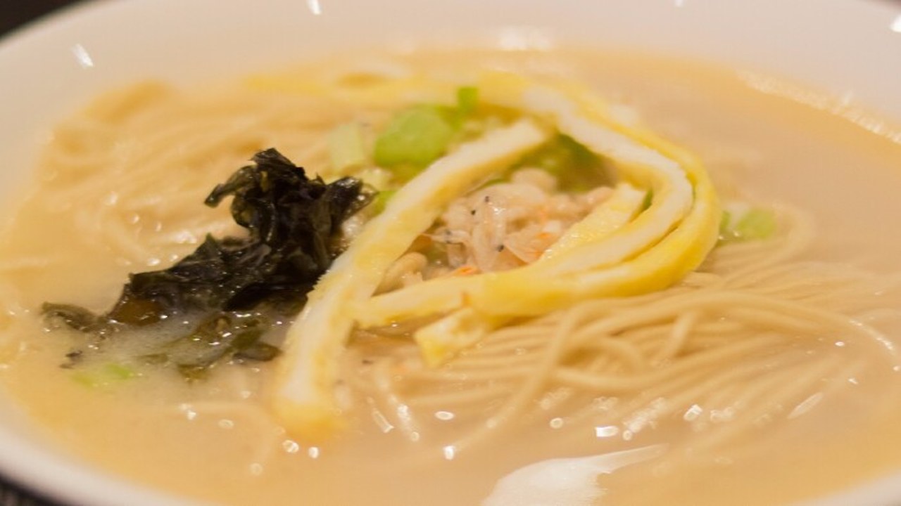 我的盐城 美食 文蛤 鱼汤面 特写