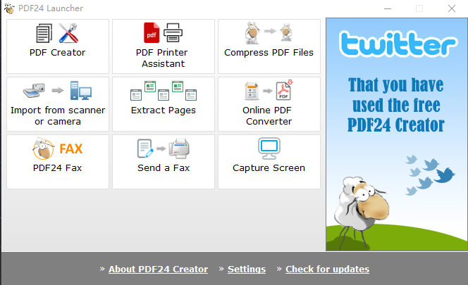 PDF24 Creator官方最新版运行截图