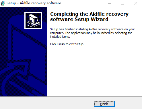 Aidfile Recovery Software 3.7.9.6最新版本运行截图