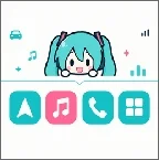 MikuCarLauncher启动器官方版图标