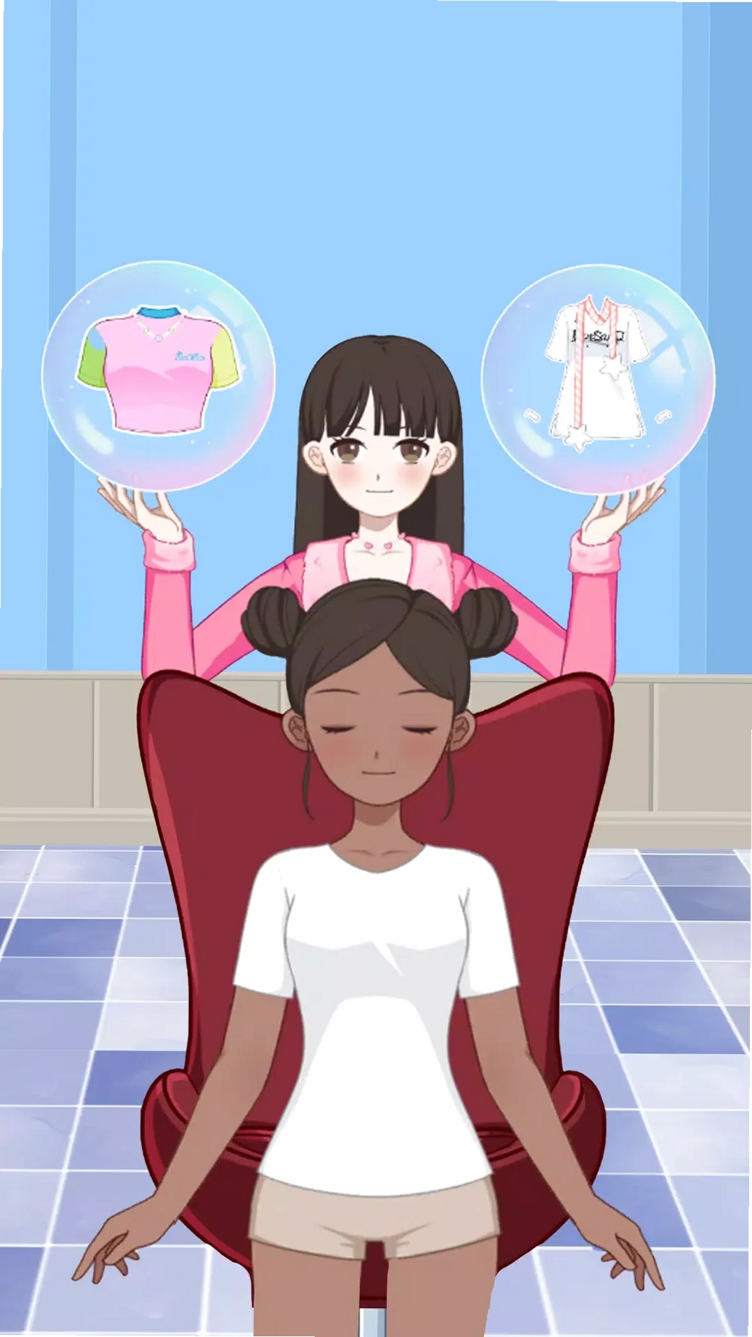 左或右:魔术装扮运行截图