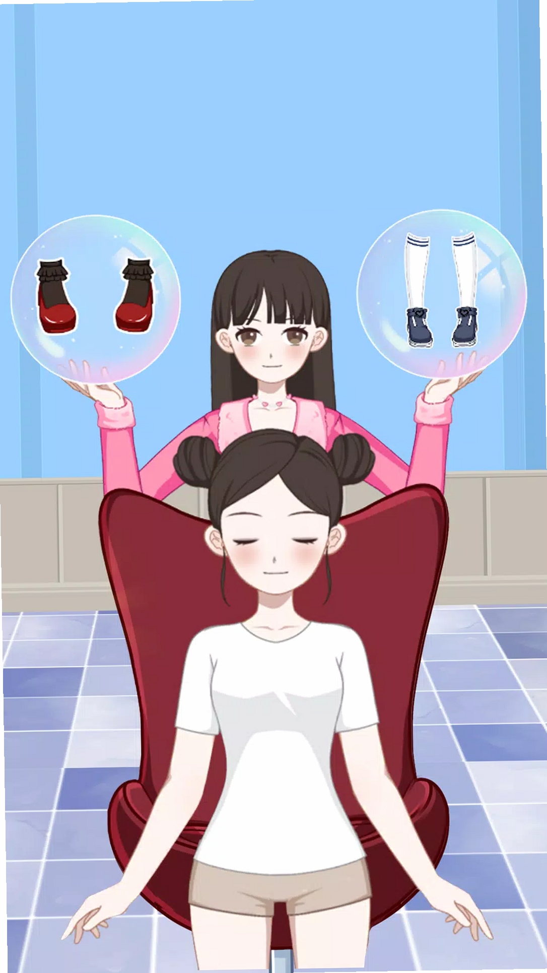 左或右:魔术装扮运行截图