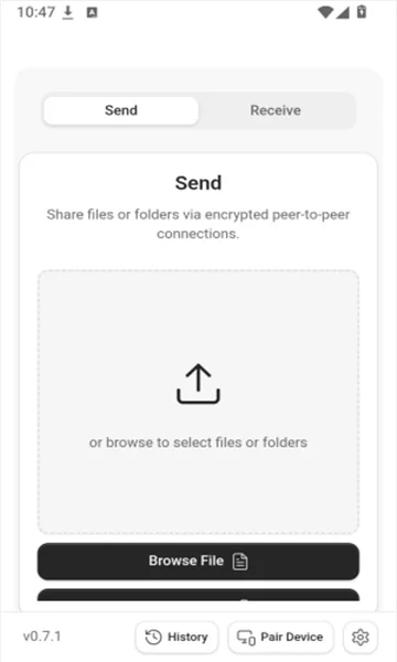 DashBeam�ļ����乤�����н�ͼ
