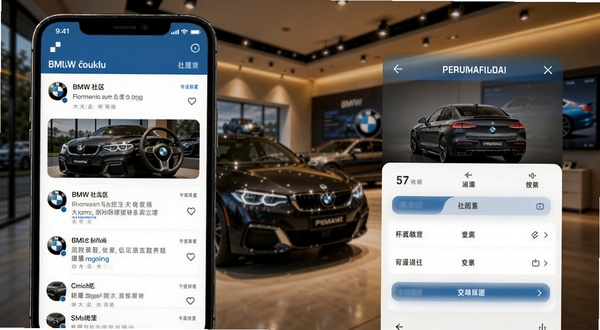 My BMW������������Ի����棬����չʾ�ֻ���Ļ�б�������������̬�б��복�����Ի�����ҳ�棬����Ϊ����չ���ھ���ůɫ�ƹ�����ɫUIԪ�ؽ�֯�����������¶���Ʒ�ƹ����У�����Booguģ������