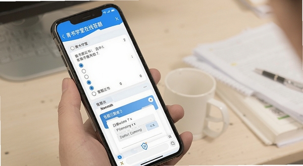����ѧ�����ߴ�����棬�ֻ���Ļ��ʾѡ��������⿨������ɫ���Ľ���Ӧ�ó���
