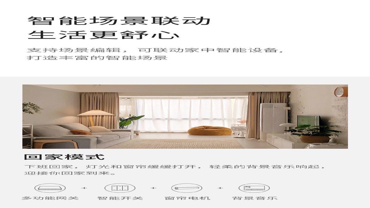SNDWAY Smart Home ����Զ��ص��봰���رյĳ�������Ч���Ա�ͼ