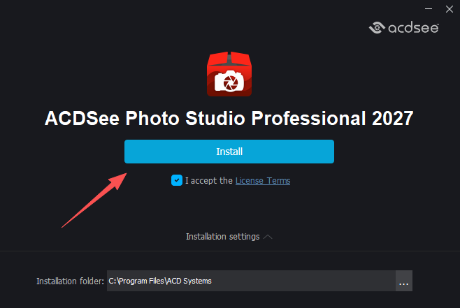 ACDSee Photo Studio Professional 2027中文免费版运行截图