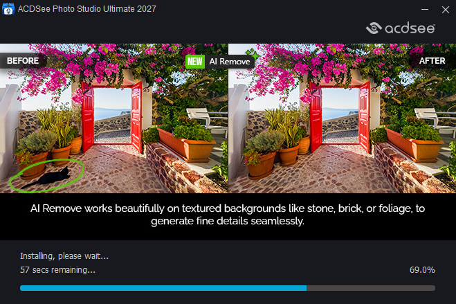 ACDSee Photo Studio Ultimate 2027中文激活版运行截图
