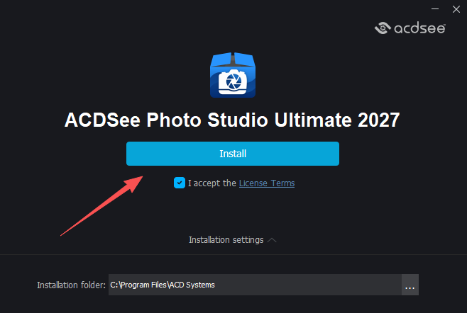 ACDSee Photo Studio Ultimate 2027中文激活版运行截图