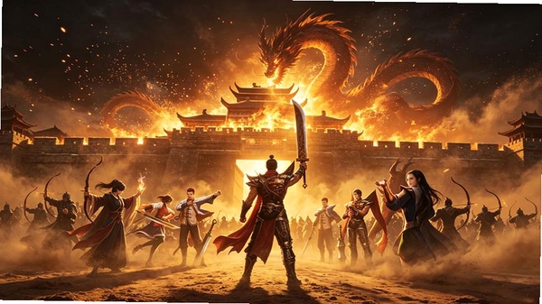 沙城战影运行截图