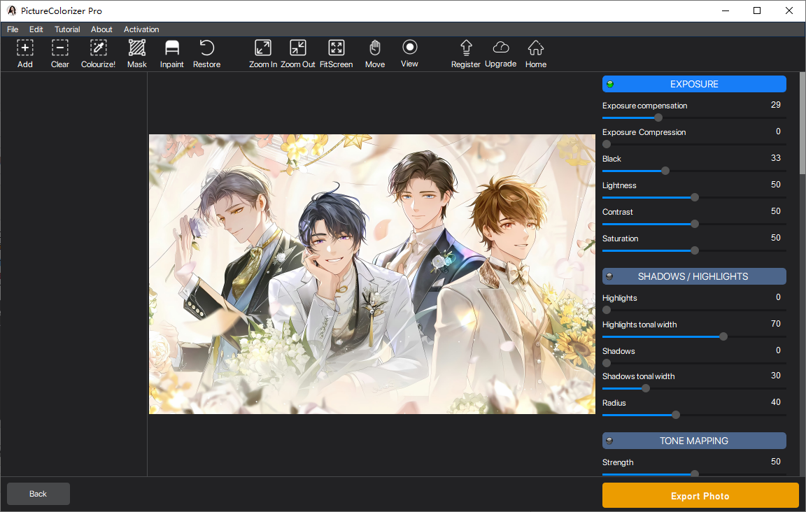 Picture Colorizer 4.0.1.0中文最新版运行截图