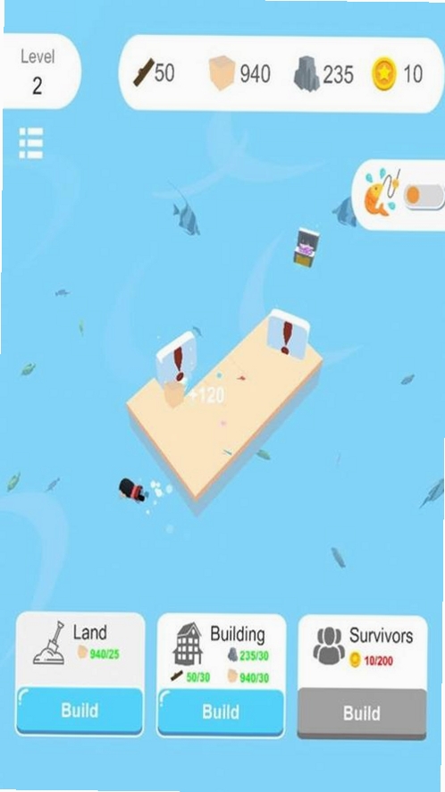 未知岛屿生存(Uncharted Island)运行截图