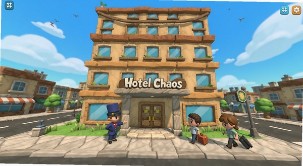 Hotel Chaos ��Ϸ������ȫ��������������һ����㿨ͨ�Ƶ꽨�����ſ������Ա����������Ŀ��ˣ�������������ƺͳ��нֵ�������ɫ���������ã�����Booguģ������