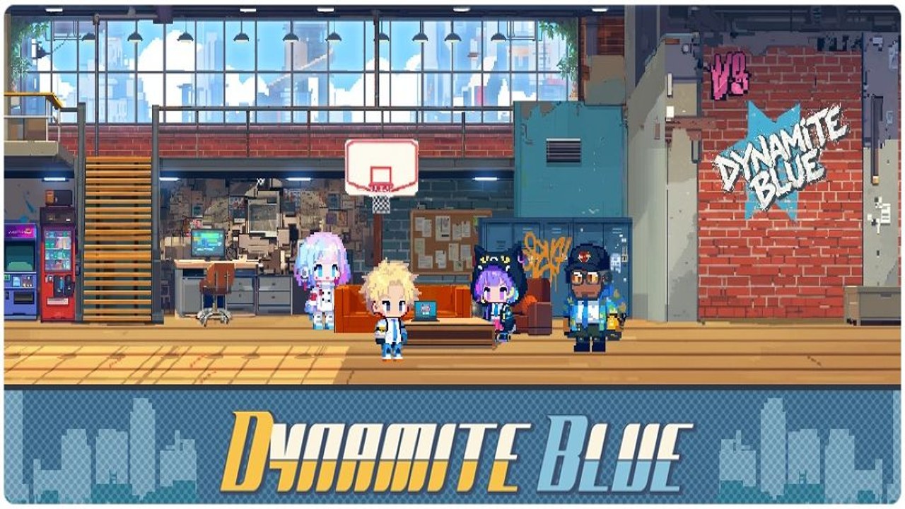 Dynamite Blue游戏中文汉化版 游戏主界面展示