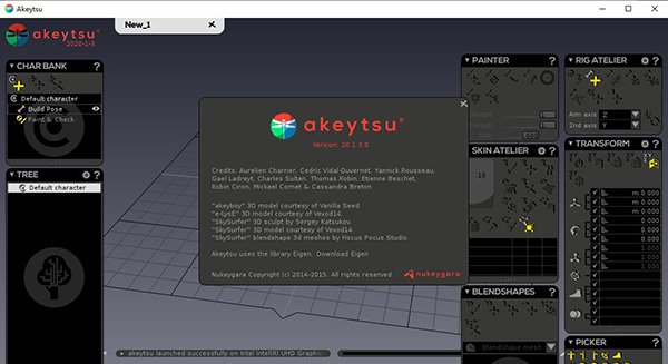 Akeytsu 20.3.12汉化激活版运行截图