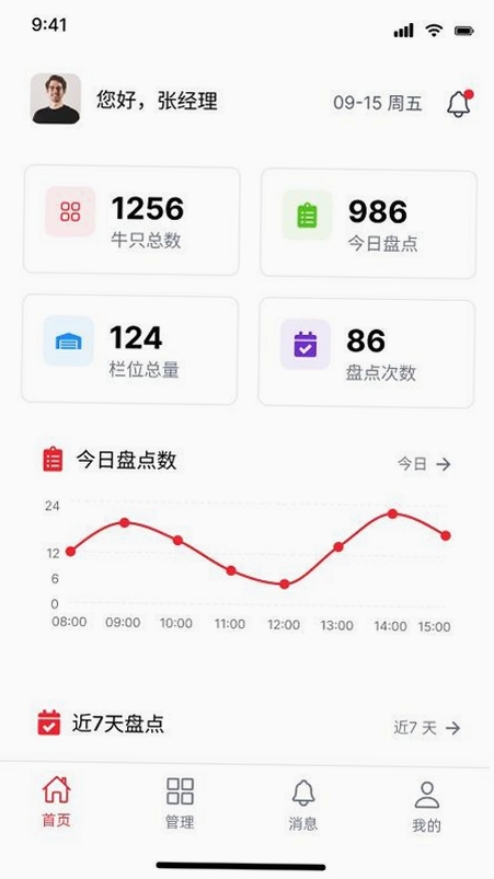 看着养运行截图