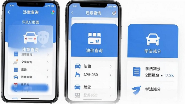 交通违章处理帮手运行截图