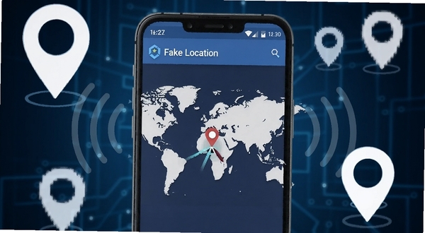 һ����ΪFake Location�İ�׿�ֻ�Ӧ�ý���չʾ�������������ֻ���Ļ��д����Ļ����ʾ�������ͼ�붨λ��꣬����������ɫ�Ƽ��н���ռ䣬��Χ�����Ŷ�λͼ�����źŲ��ƣ����������ִ���ͻ�����ⶨλ����