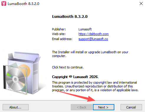 LumaBooth照片美化软件运行截图