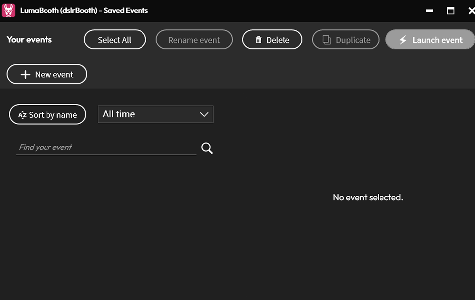 LumaBooth照片美化软件运行截图