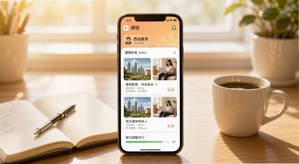 �������APP������չʾ���ֻ���Ļ���з��ã�����Ϊ������ѧϰ�������������бʼǱ��뿧�ȱ�����������Ϊ�ֻ���������չʾ�γ��б���ѧϰ������������ɫ����ů���£�����Booguģ������