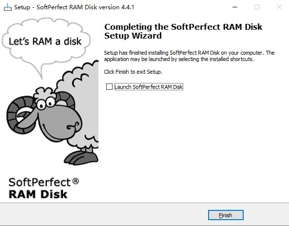SoftPerfect RAM Disk 26中文完整版运行截图