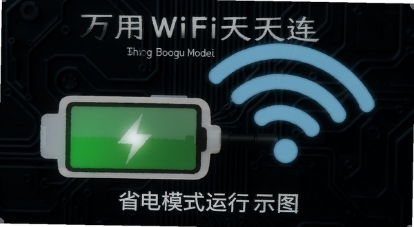 ����WiFi������ ʡ��ģʽ����ʾ��ͼ ����Ϊ�ֻ����ͼ����WiFi�ź���� ����Ϊ��ɫ�Ƽ����� ǿ���͹������� ����Booguģ������