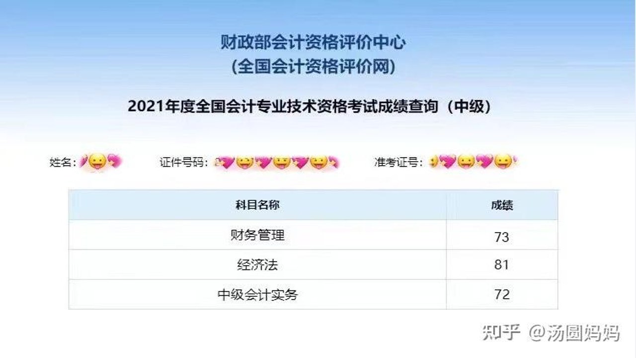 中级会计考试成功上岸经验分享