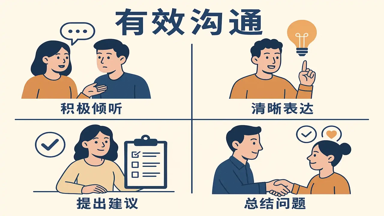 想聊 沟通技巧 真诚交流 氛围