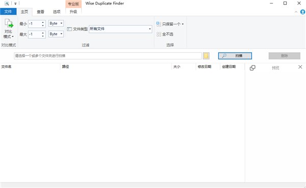 Wise Duplicate Finder2.1.9中文最新版运行截图
