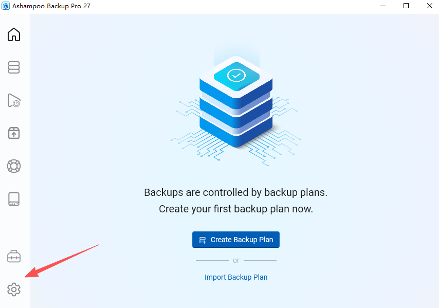 Ashampoo Backup Pro 27.6.8中文完整版运行截图