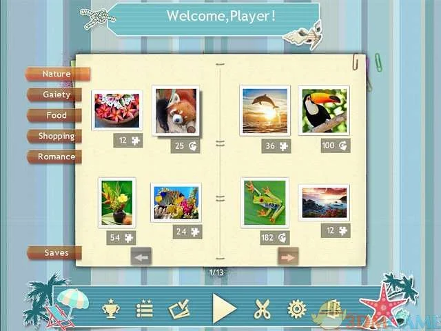 数图游戏:海滩季官方版运行截图