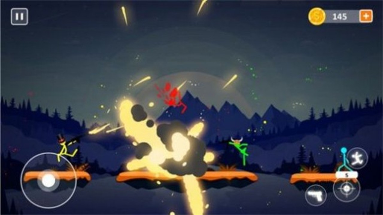 至尊乱斗火柴人(SupremeBrawl) 实战对战场景及技能特效展示