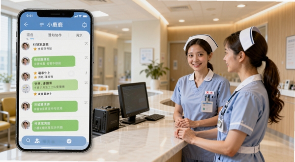 ��ʿС¹��ʿ�˿���Э����Ϣ���棬�ֻ���Ļ��ʾ�����б���֪ͨ���棬����������λ��ʿ�ڻ�ʿվ����������Ϊ�ִ���ҽԺ���һ�����������ܰɫ��