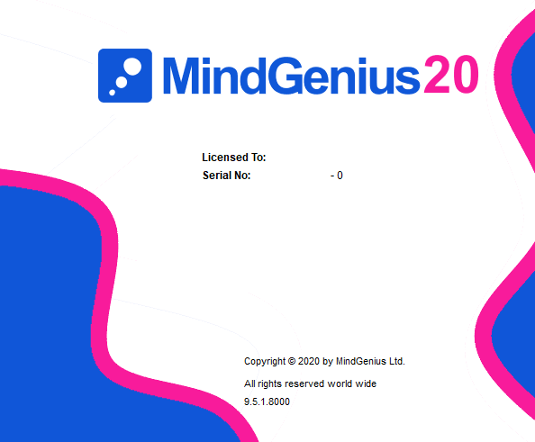 MindGenius 20中文激活版运行截图