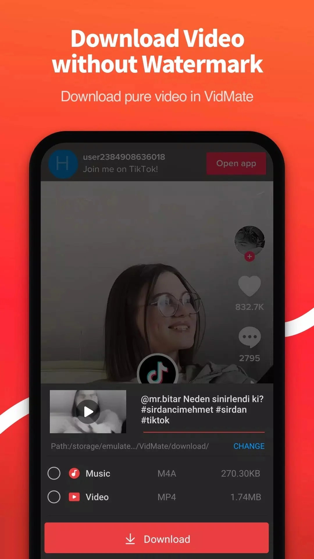Vidmate官方正版运行截图