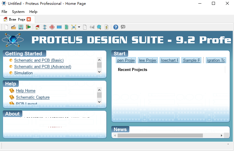 Proteus9.2 SP1中文免费版运行截图