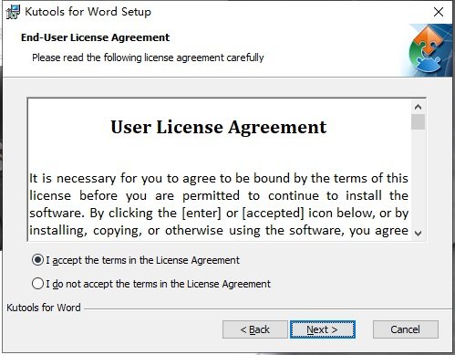Kutools for Word 27中文完整版运行截图