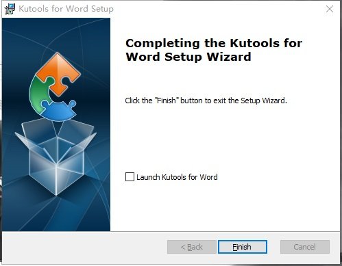 Kutools for Word 27中文完整版运行截图