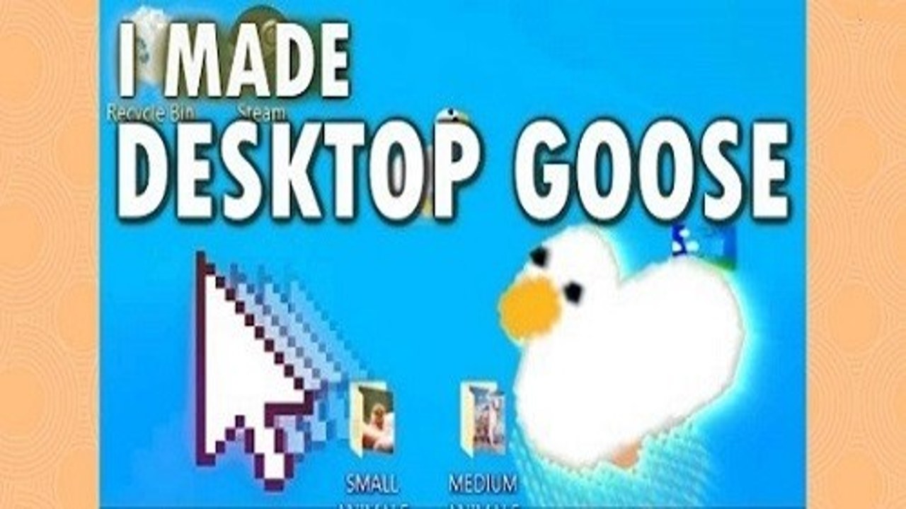Desktop Goose�������3D���� ���Ը������ ��껥������