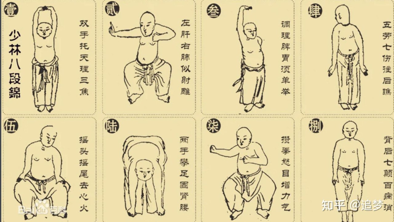 每日八段锦 居家练习 全身放松 动作示范