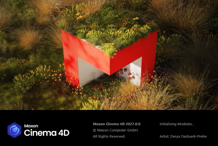 Maxon CINEMA 4D 2027中文完整版运行截图