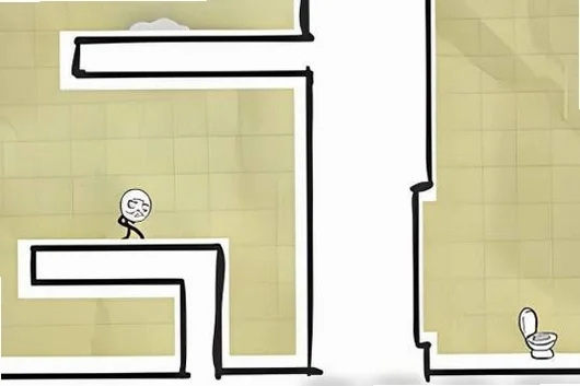 火柴人找厕所 pc版运行截图