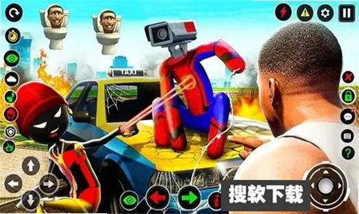 火柴人找厕所 pc版运行截图