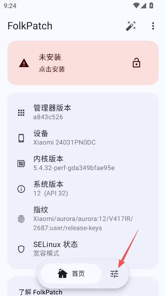 FolkPatch开源版运行截图