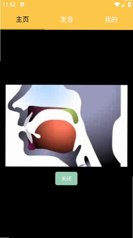 英语国际音标学习运行截图